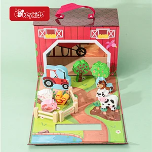 Wholesale Early Educational Maze Matching Wooden Slide Puzzle Toy For Kids W12D573