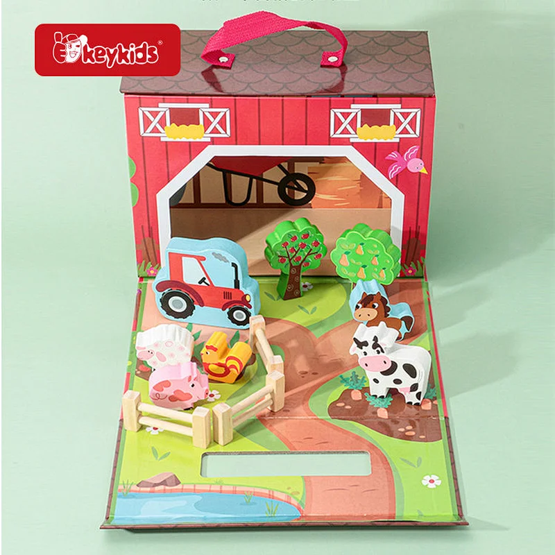 Wholesale Early Educational Maze Matching Wooden Slide Puzzle Toy For Kids W12D573