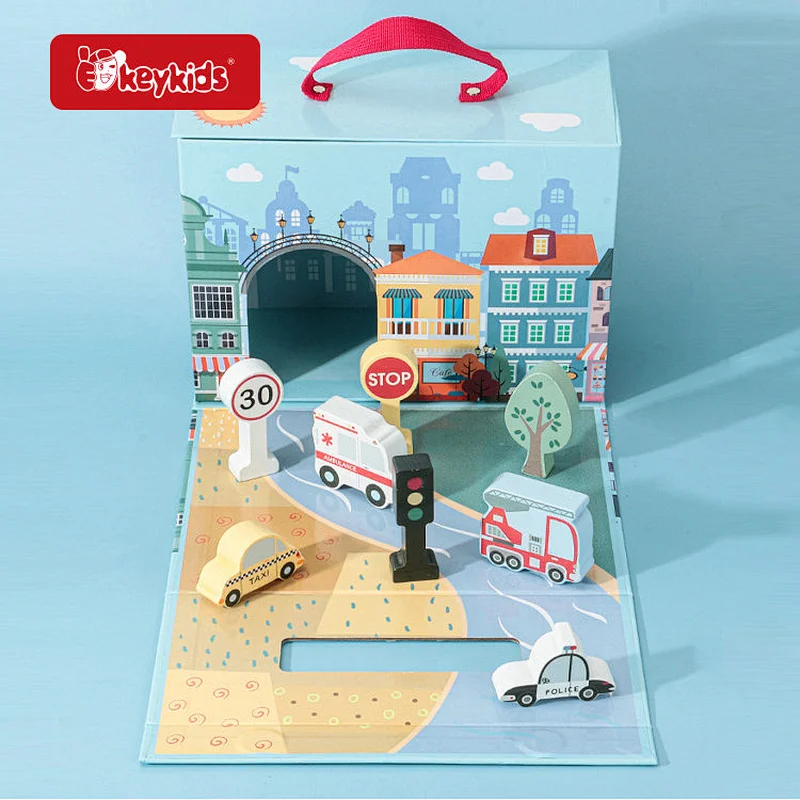 Wholesale Early Educational Maze Matching Wooden Slide Puzzle Toy For Kids W12D573